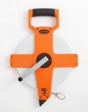 Keson NR60M - 60M, UNITS: METRIC , 2X NYLON COATED STEEL TAPE W/DEAD FOOT AND RING
