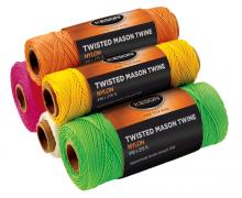 Keson OT275 - ORANGE TWISTED NYLON # 18 X 275 FT TWINE