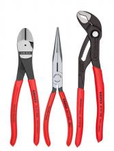 Knipex Tools 00 20 08 US2 - 3 Pc Universal Set with Cobra® Pliers