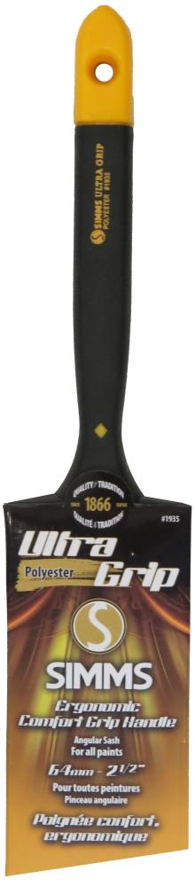 Ultra Grip polyester angular paint brush 64mm