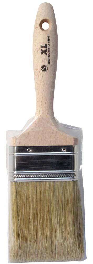 Professional bristle paint brush flat 75mm