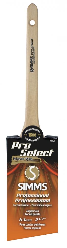 Pro Select poly/nylon angular paint brush 64mm