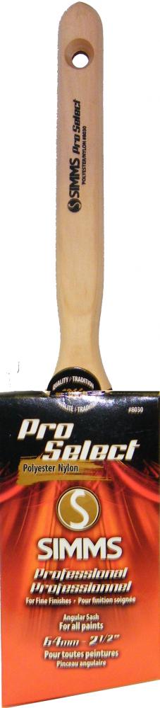 Pro Select poly/nylon angular paint brush 64mm