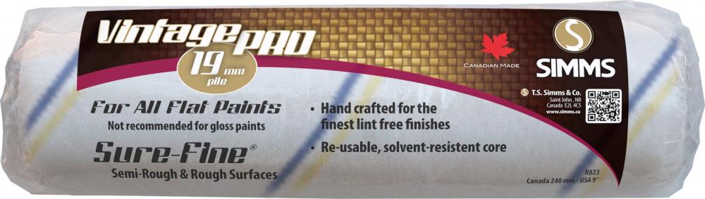 Vintage Pro lint free roller cover 240mm x 19mm pile