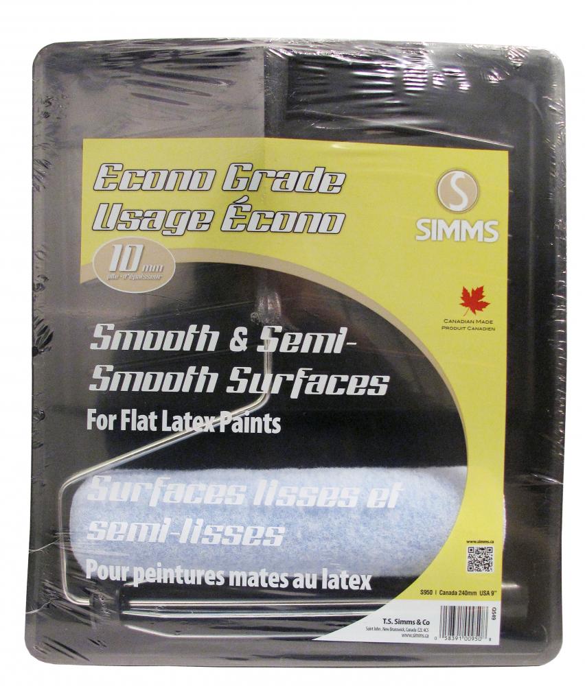 Econo grade roller set 240mm 3pc