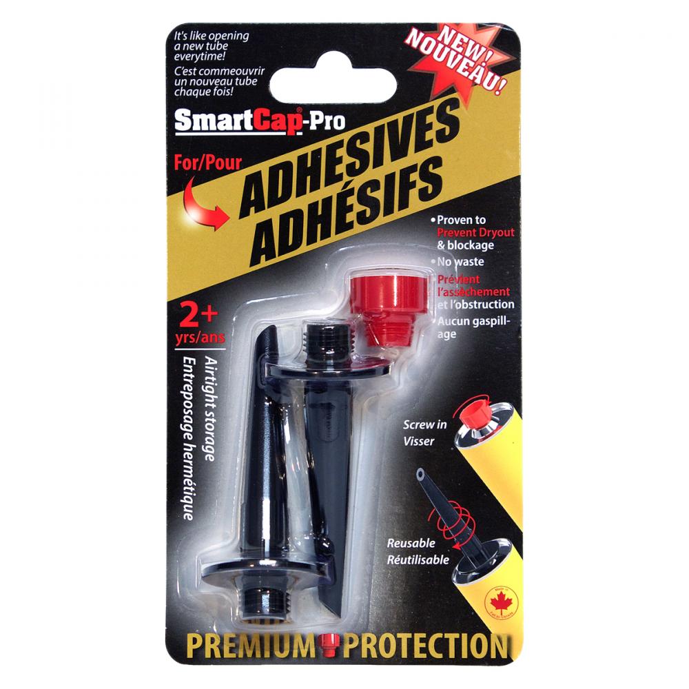 SmartCap adhesive tube caps 2pk