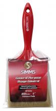 T.S. Simms 2300-100 - General Purpose bristle blend paint brush flat 100mm