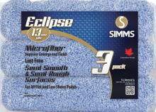 T.S. Simms 4512 - Microfiber roller cover 240mm x 13mm pile 3pk
