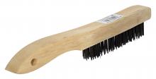 T.S. Simms 6320 - Shoe handle wire scratch brush 4-row