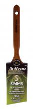 T.S. Simms 7000-64 - Professional bristle blend angular paint brush 64mm