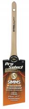 T.S. Simms 8020-64 - Pro Select poly/nylon angular paint brush 64mm