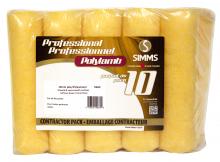 T.S. Simms R669 - Pro Polylamb roller cover 240mm x 10mm pile 10pk