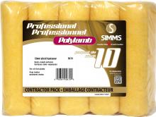 T.S. Simms R670 - Pro Polylamb roller cover 240mm x 13mm pile 10pk
