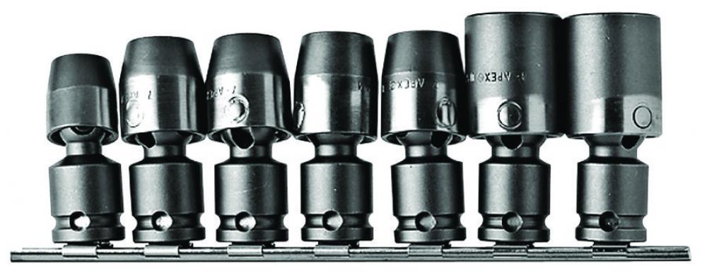 3/8â€ Sq. Dr. Universal Wrench Set, Metric