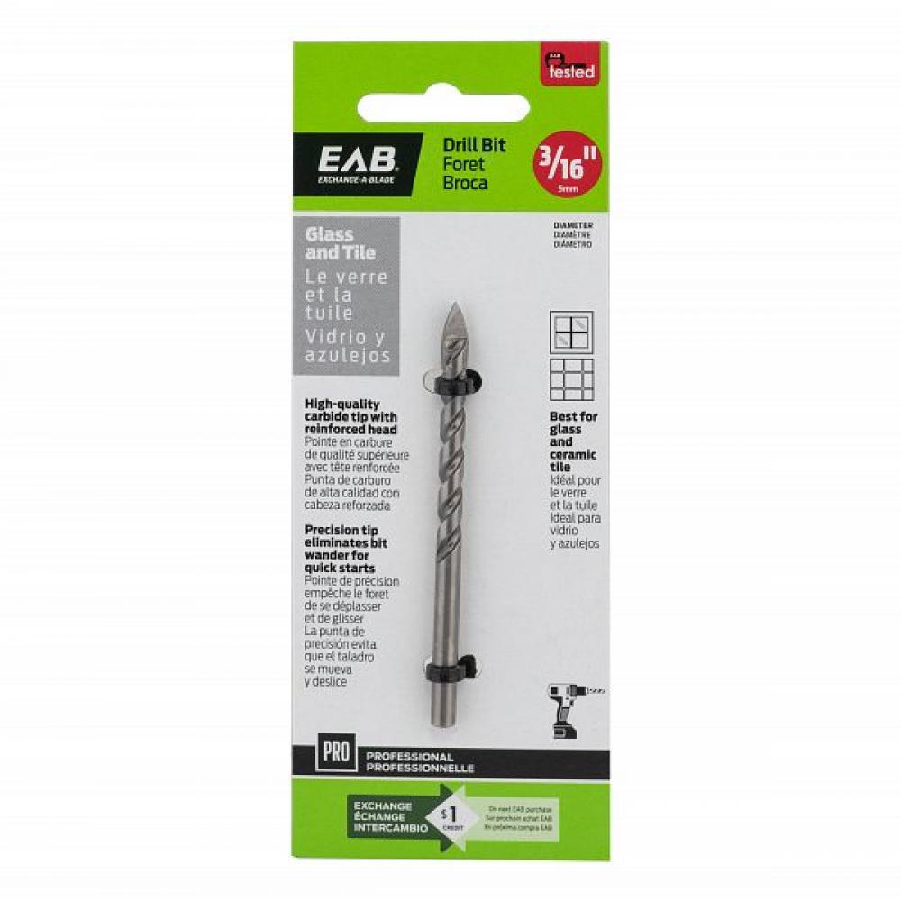 3/16&#34;  Specialty Glass & Tile Professional Drill Bit