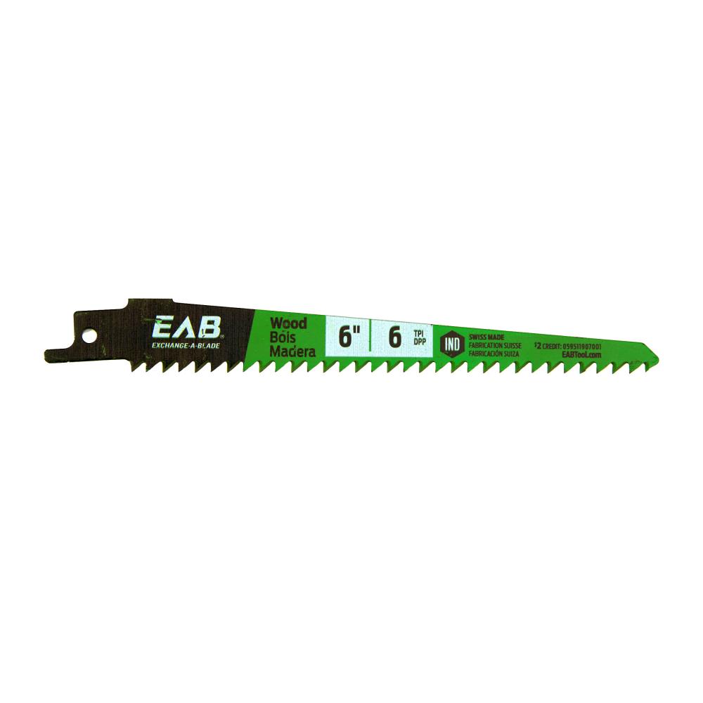 6&#34; x 6 tpi Bimetal Industrial Reciprocating Blade