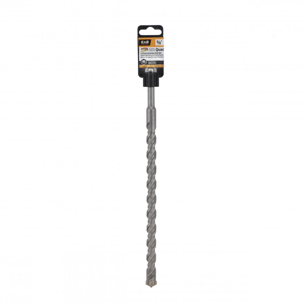 5/8&#34; x 10&#34; x 12&#34; Masonry SDS Quad Industrial Drill Bit