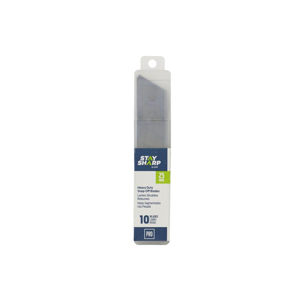 25mm  Knife Replacement Blades (10 Pack)