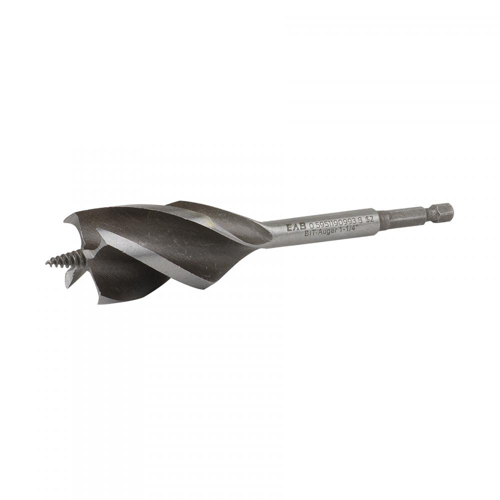 1 1/4&#34; x 4 1/2&#34; x 6 1/4&#34; Wood Auger  Drill Bit