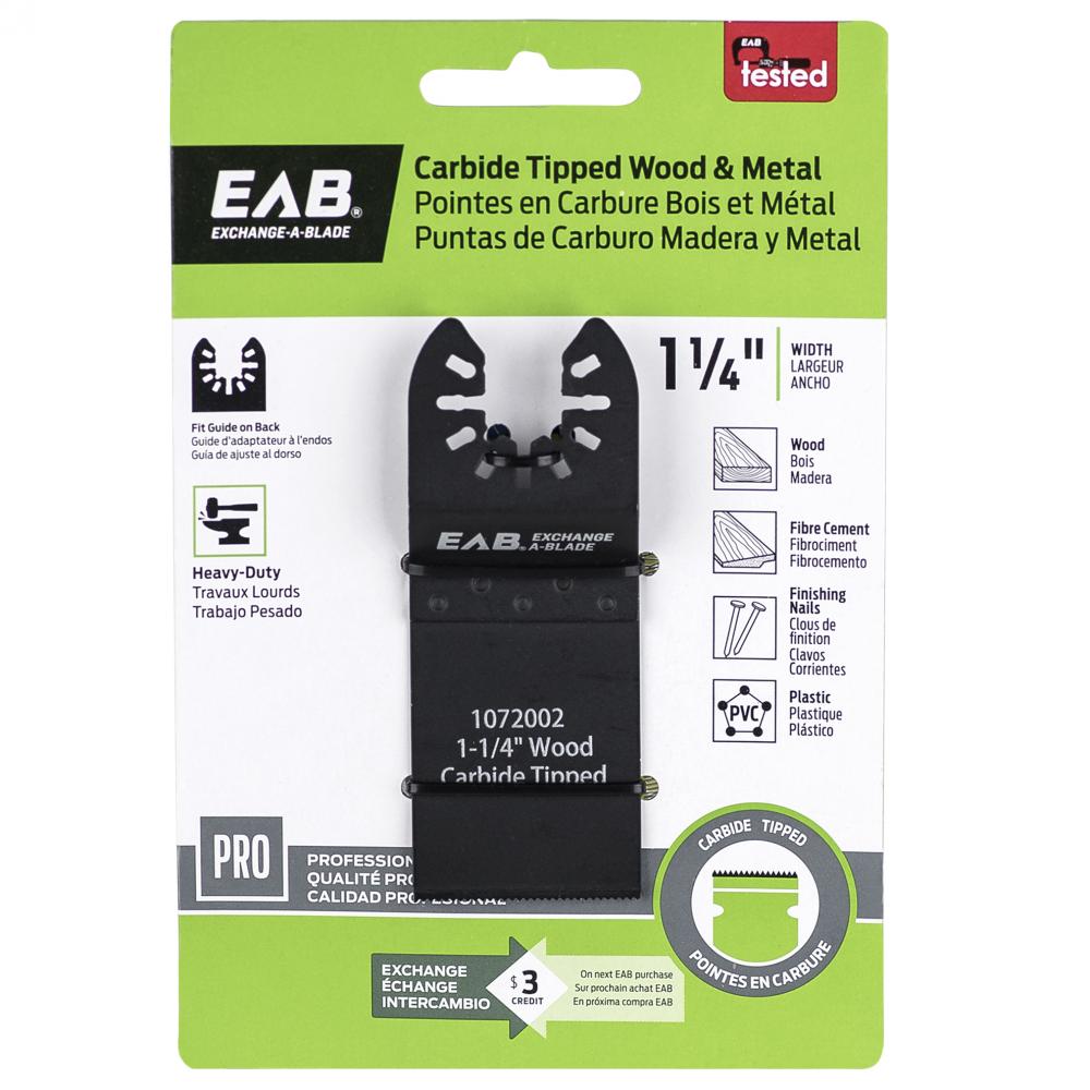 1 1/4&#34; Carbide Tipped Flush Cut (Wood & Metal) Professional Oscillating Accessory