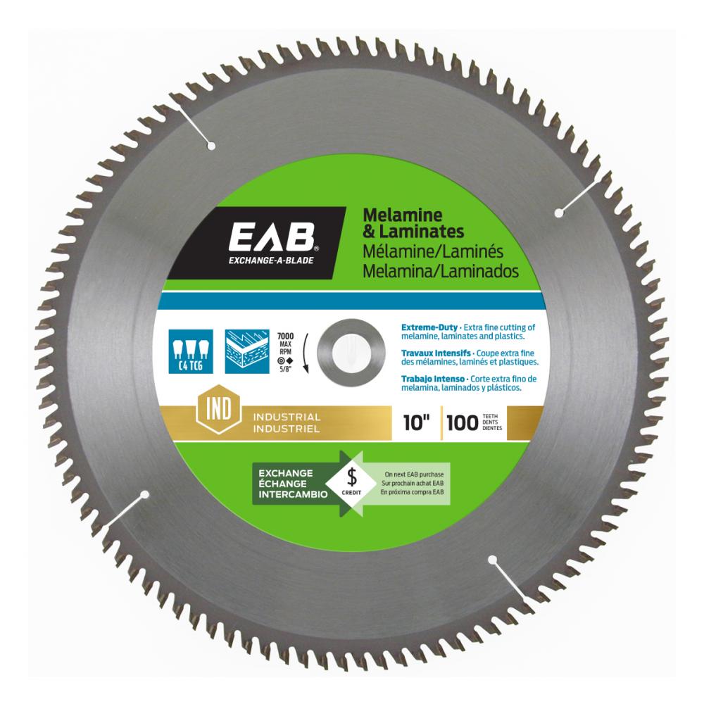 10&#34; x 100 Teeth Finishing Melamine Industrial Saw Blade