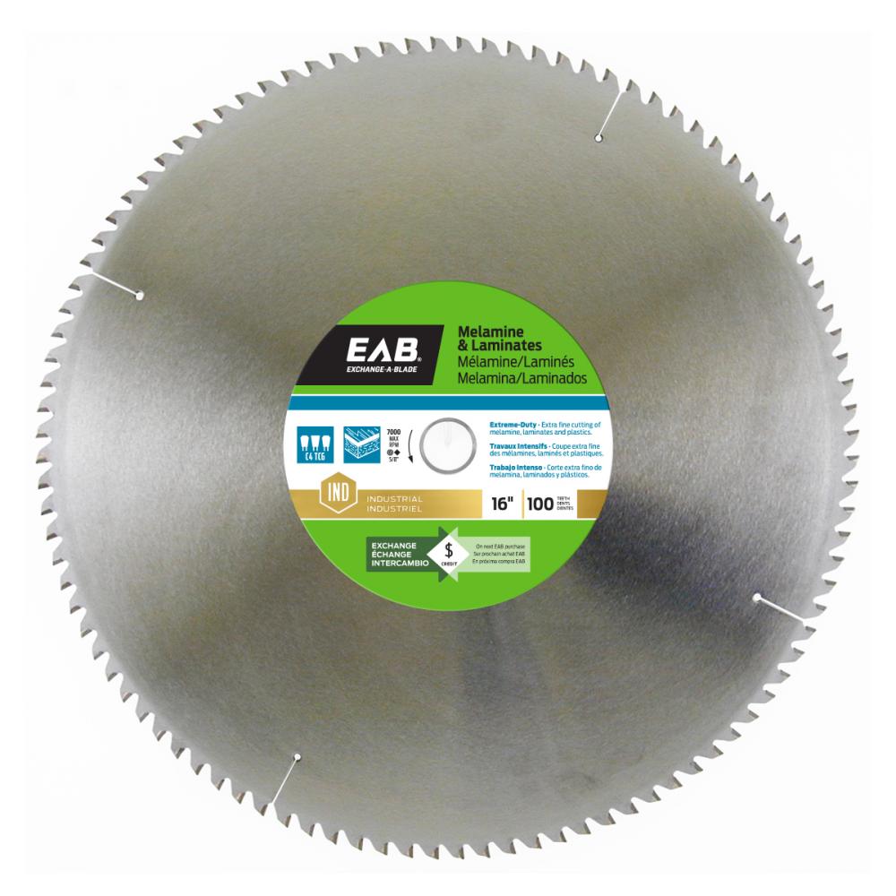 16&#34; x 100 Teeth Finishing Melamine Industrial Saw Blade