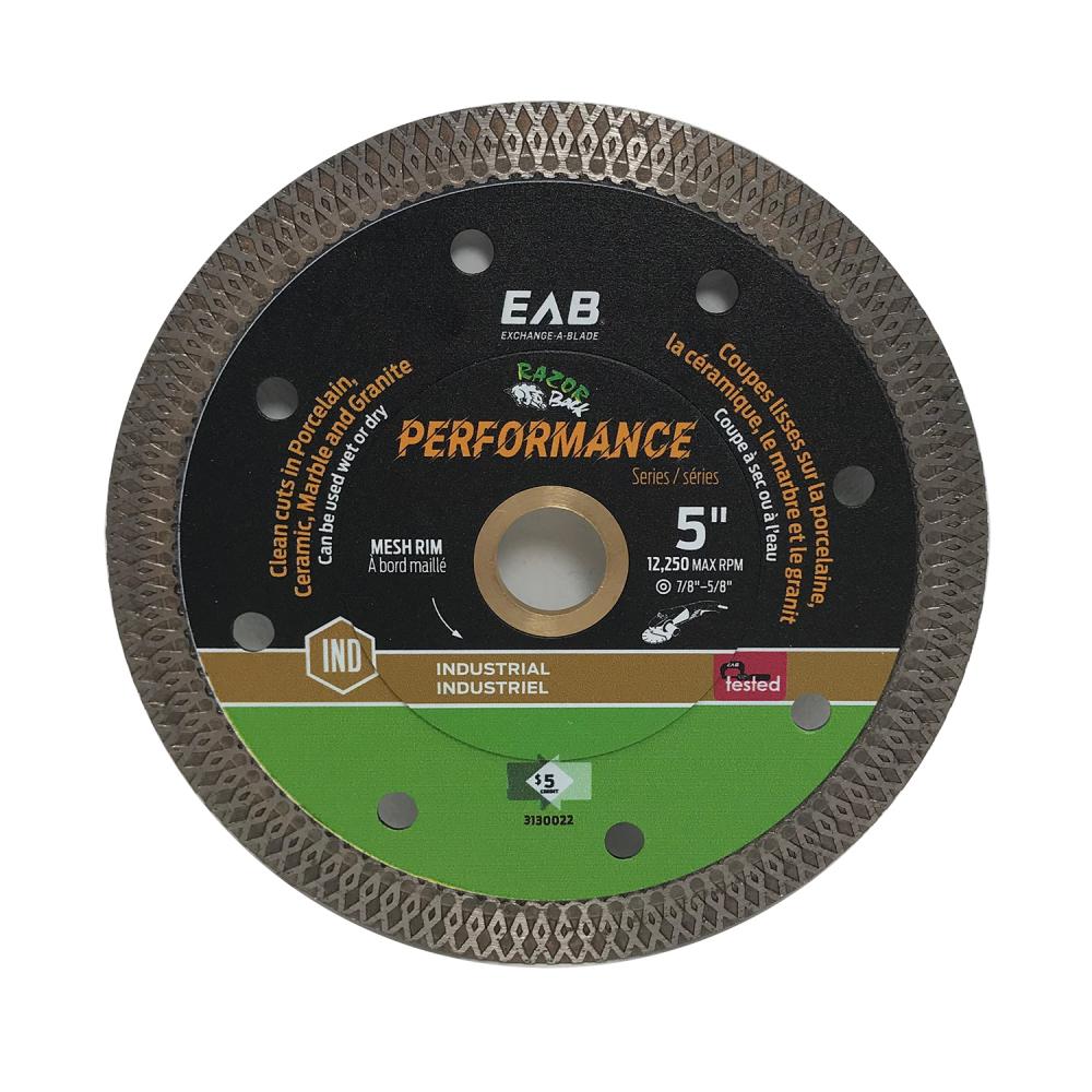 5&#34; Mesh Rim Porcelain Tile Industrial Diamond Blade