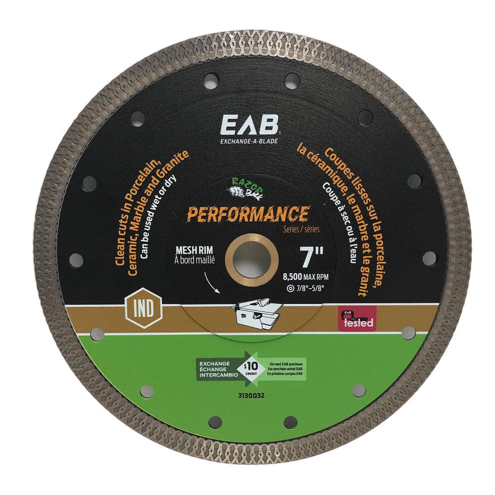 7&#34; Mesh Rim Porcelain Tile Industrial Diamond Blade