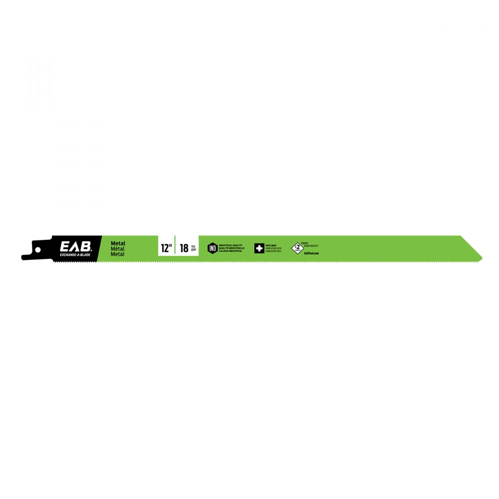 12&#34; x 18 tpi Bimetal Industrial Reciprocating Blade