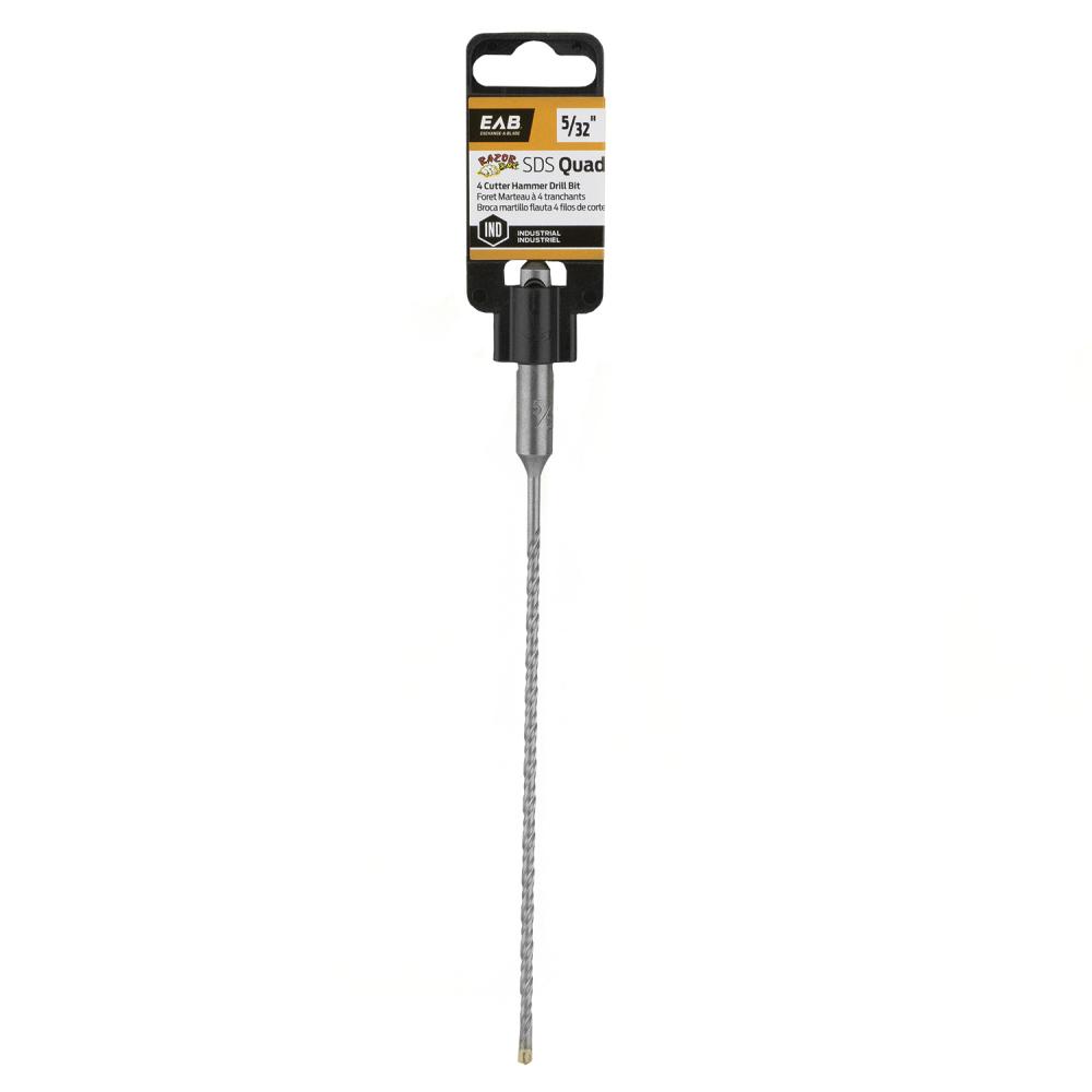 5/32&#34; x 6&#34; x 8&#34; Masonry SDS Quad Industrial Drill Bit