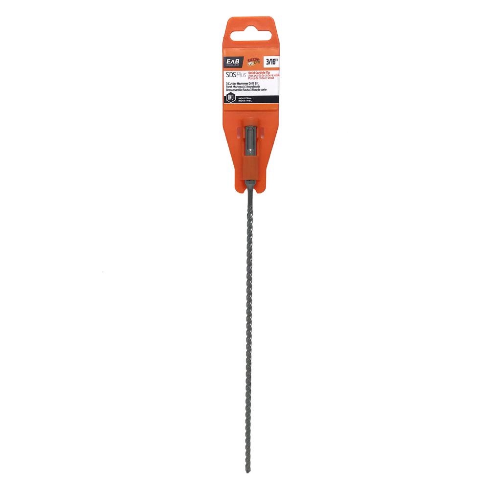 3/16&#34; x 10&#34; x 12 3/4&#34; Masonry SDS Plus Industrial Drill Bit