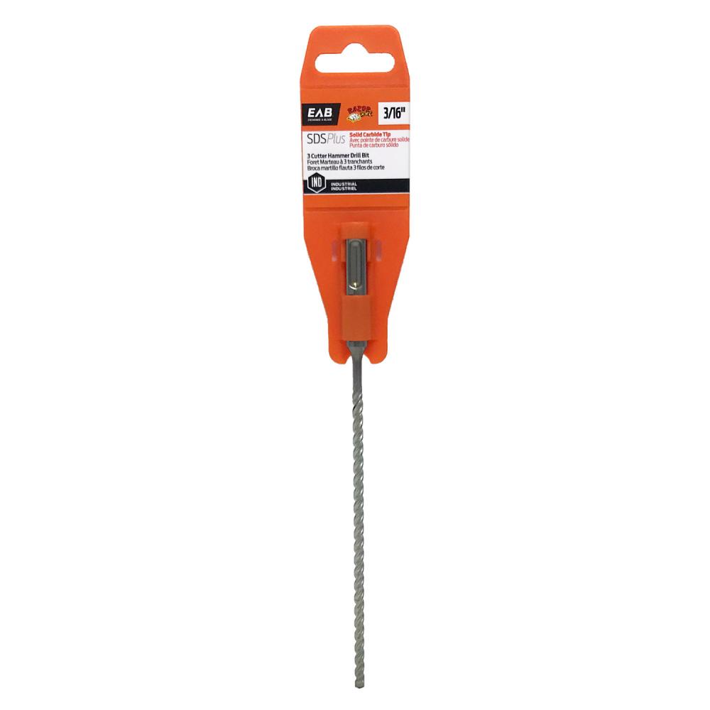 3/16&#34; x 6&#34; x 8 3/4&#34; Masonry SDS Plus Industrial Drill Bit