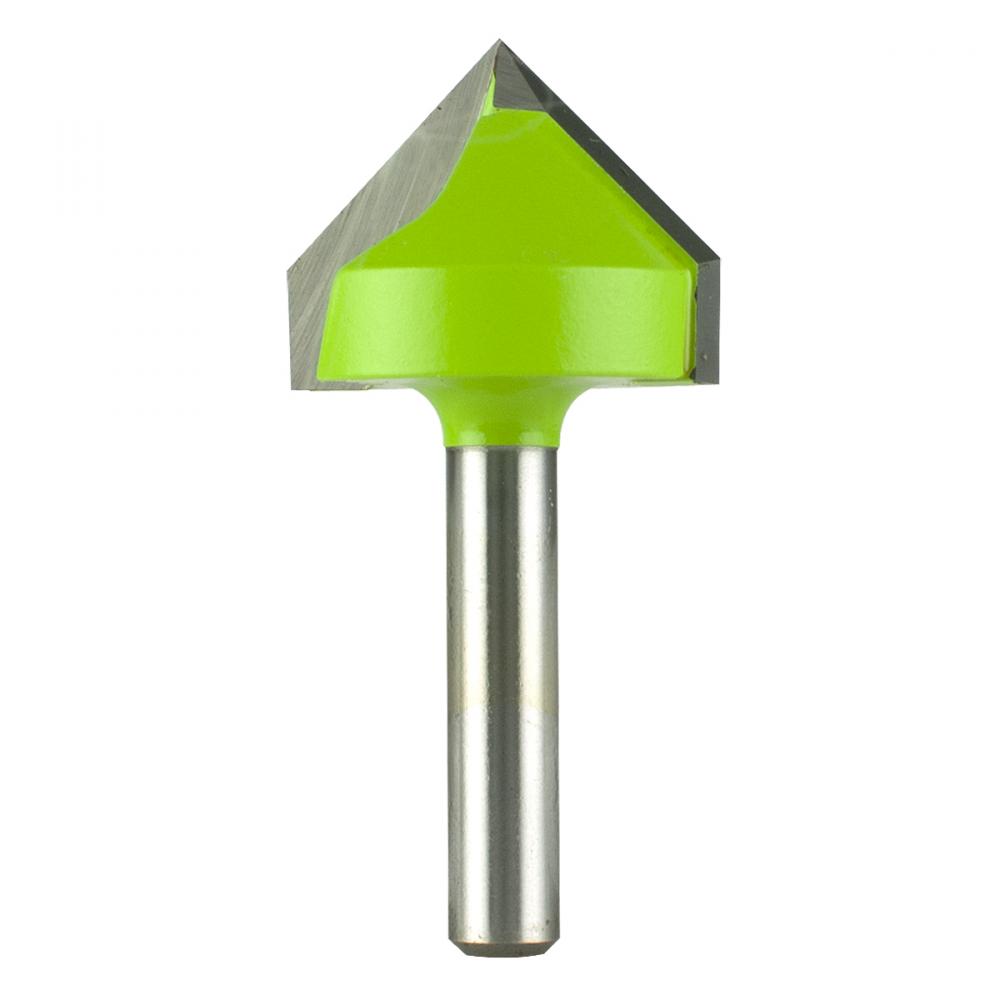1&#34; x 1/4&#34; Shank Decorative Vee Groove Professional Router Bit
