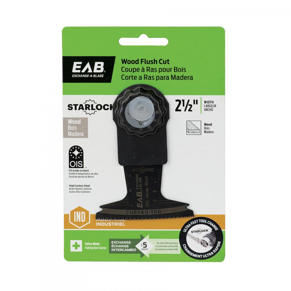 2 1/2&#34; HCS Flush Cut (Wood) - Starlock Industrial Oscillating Accessory