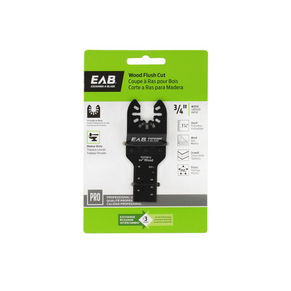 3/4&#34; HCS Flush Cut (Wood) Professional Oscillating Accessory