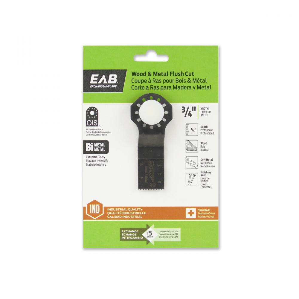 3/4&#34; Bimetal Flush Cut (Wood & Metal) Industrial Oscillating Accessory