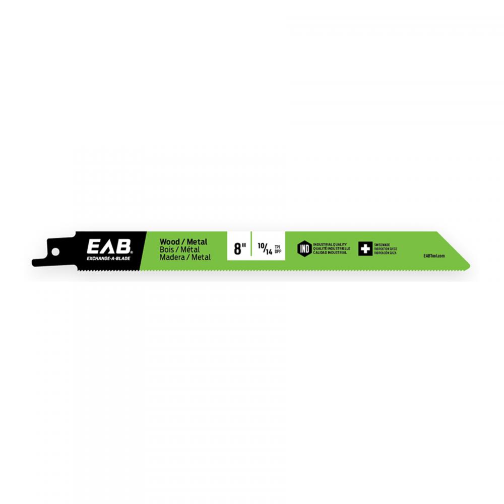 8&#34; x 10/14 tpi Bimetal (25 Pack) Industrial Reciprocating Blade