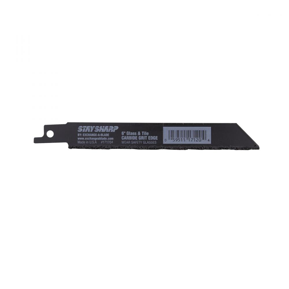 6&#34; x Carbide Grit Metal Industrial Reciprocating Blade