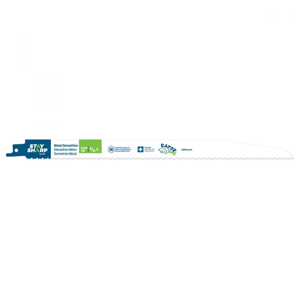 12&#34; x 8/10 tpi Bimetal Industrial Reciprocating Blade
