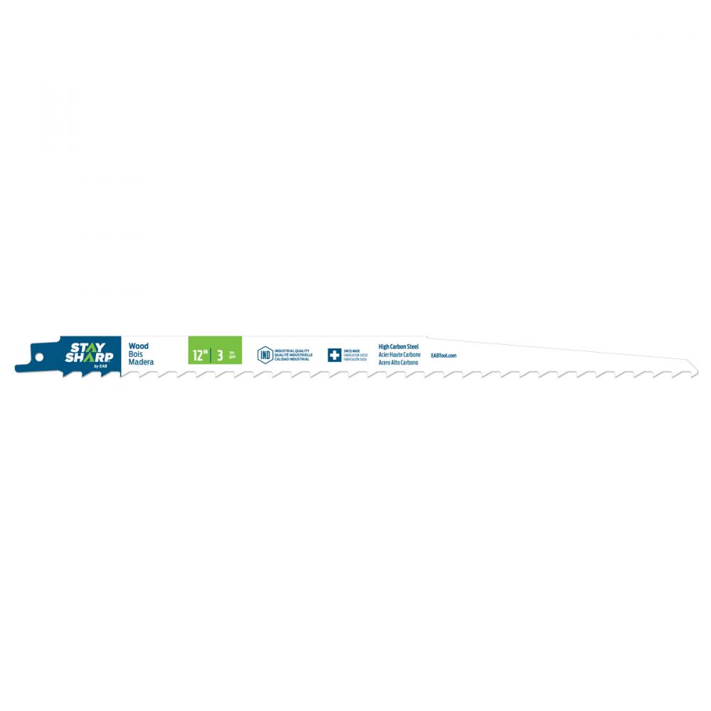 12&#34; x 3 tpi HCS Industrial Reciprocating Blade