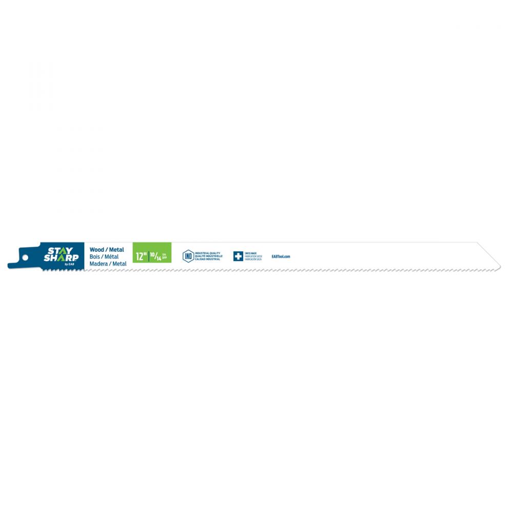 12&#34; x 10/14 tpi Bimetal Industrial Reciprocating Blade