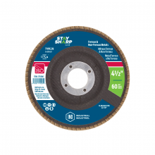 EAB 2175060 - 4 1/2" x 60 Grit  Sanding & Cleaning Flap Disc Type 29