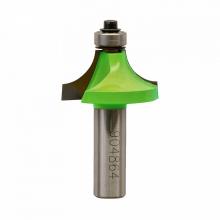 EAB 2111082 - 1/2" x 1/2" Shank Decorative Corner Round Professional Router Bit