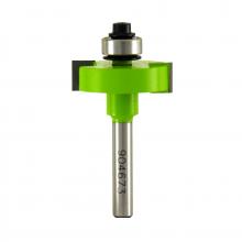 EAB 2113092 - 3/8" x 1/4" Shank Straight Rabbeting Professional Router Bit