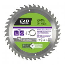 EAB 1016402 - 7 1/4" x 40 Teeth Finishing Ultra Thin  Professional Saw Blade