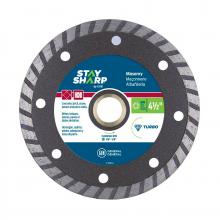 EAB 2118832 - 4 1/2" Turbo Rim Concrete Bronze Diamond Blade