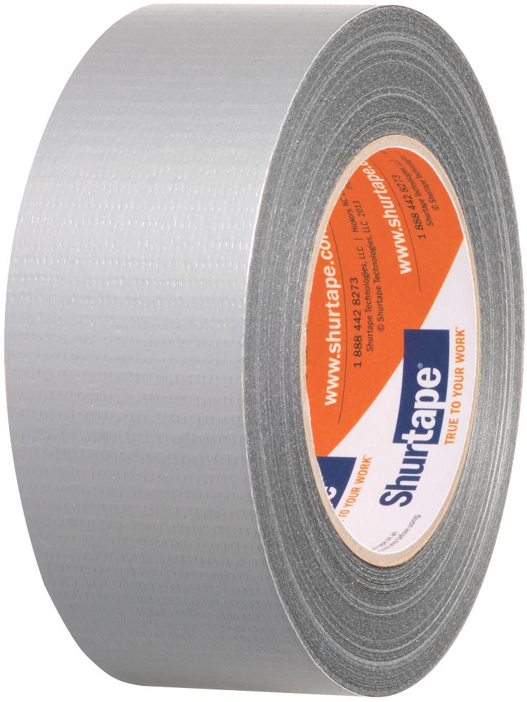 PC 6 Economy Grade, Co-Extruded Cloth Duct Tape - Silver - 6 mil - 48mm x 55m -