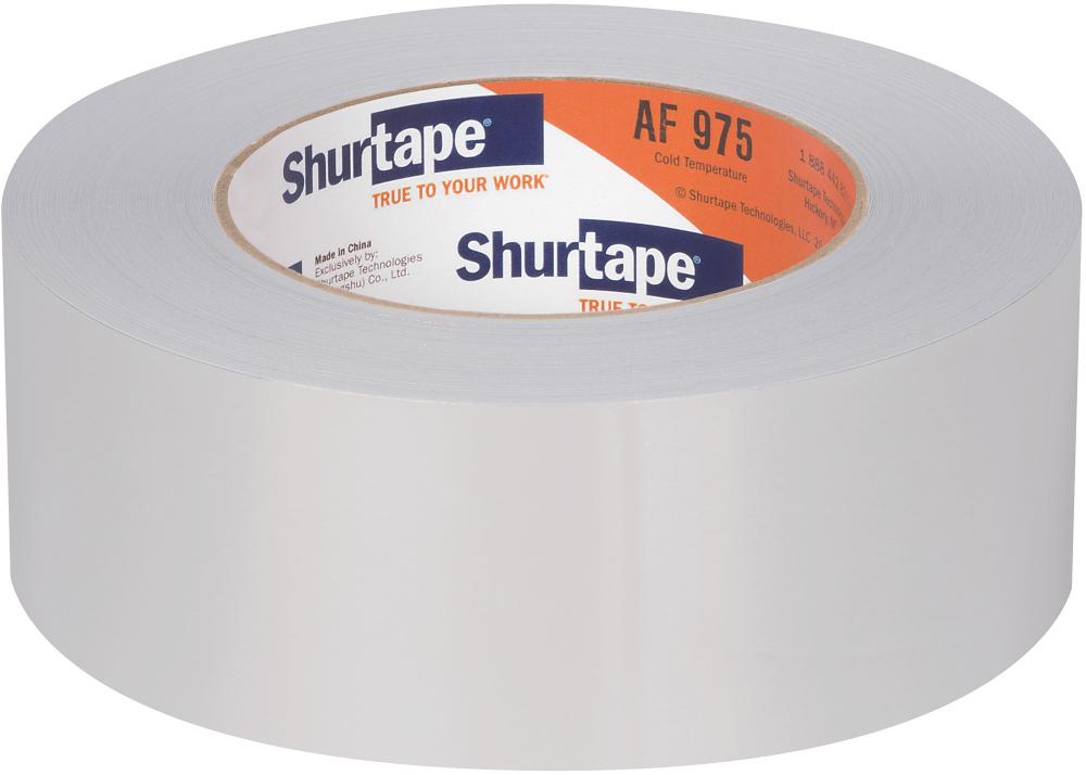 AF 975CT Cold Temperature Aluminum Foil Tape - Silver - 4 mil - 48mm x 46m - 1 R